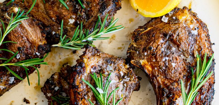 Rosemary-Garlic Lamb Chops