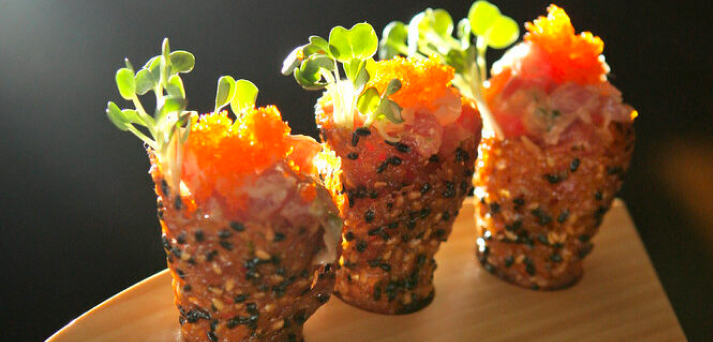 Ahi Tuna Tartare Cones