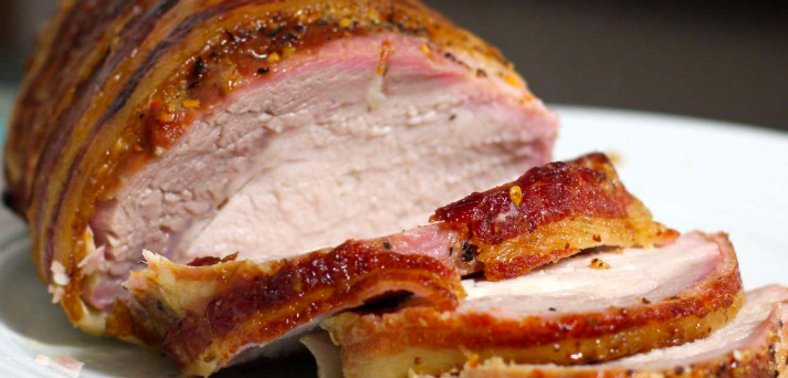 Bourbon Glazed Pork Tenderloin