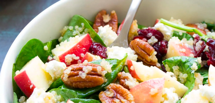 Baby Spinach and Quinoa Salad