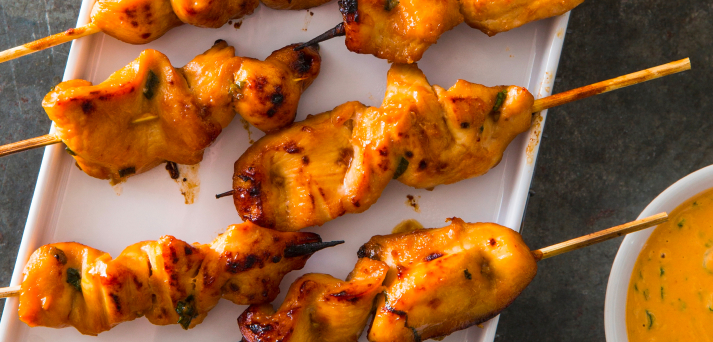 Spicy Chicken Satay